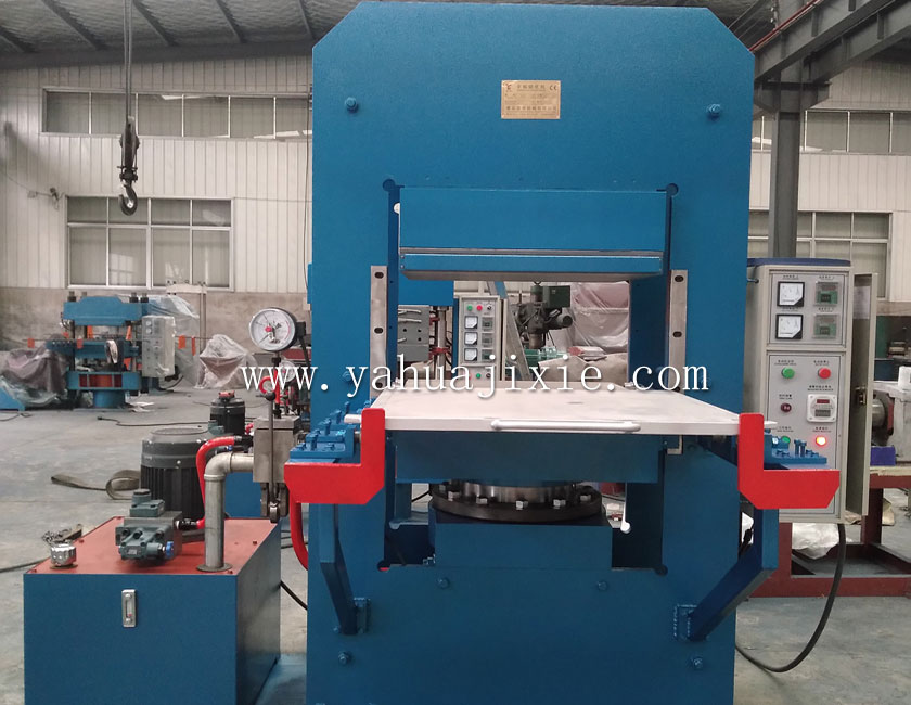 200T框式帶手動推拉模裝置硫化機(jī)