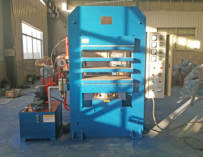 100T三層框式手動(dòng)控制平板硫化機(jī)